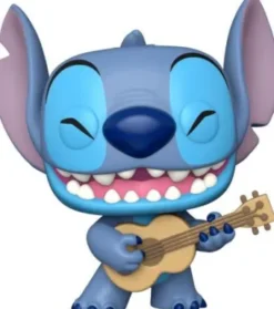 Stitch avec ukulélé - 25 cm