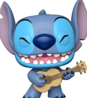 Stitch avec ukulélé - 25 cm