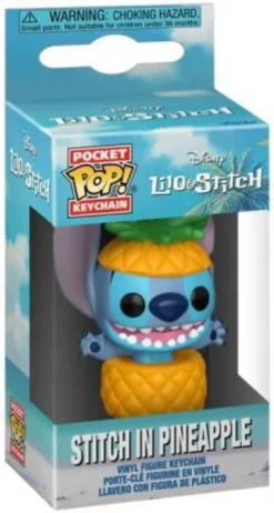Stitch dans l'Ananas - Porte-clés