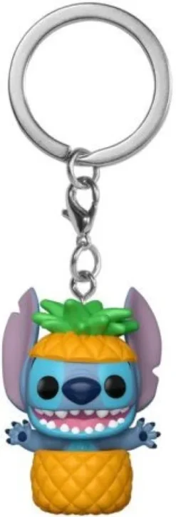 Stitch dans l'Ananas - Porte-clés