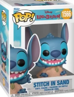 Stitch dans le sable
