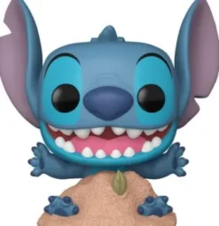 Stitch dans le sable