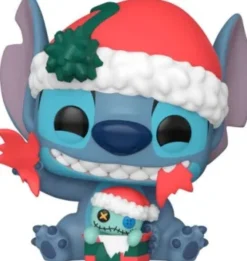 Stitch déballe son cadeau