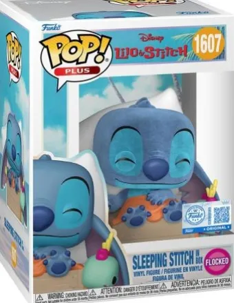 Stitch dort dans une boîte - Flocked
