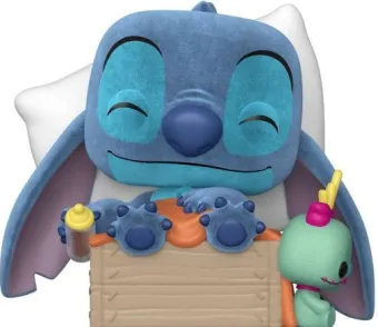 Stitch dort dans une boîte - Flocked