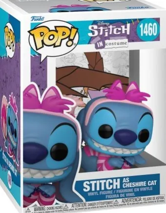 Stitch en Chat du Cheshire