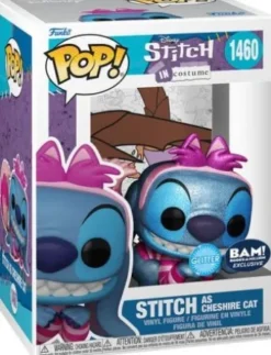 Stitch en Chat du Cheshire - Glitter