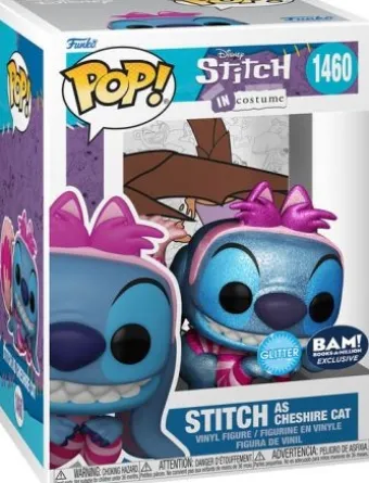 Stitch en Chat du Cheshire - Glitter