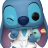 Stitch en Peignoir avec Scrump
