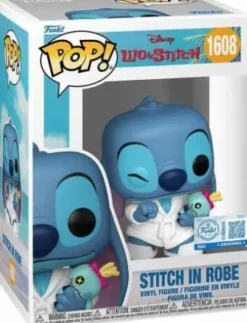 Stitch en Peignoir avec Scrump