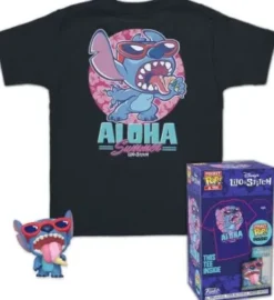 Stitch en Été (Pocket) - T-Shirt