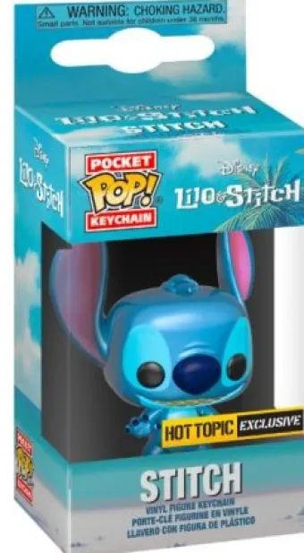 Stitch Métallique - Porte clés