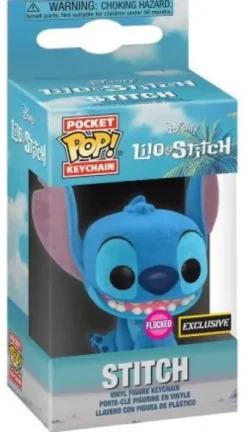 Stitch - Porte clés Flocked