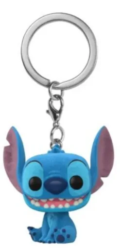 Stitch - Porte clés Flocked
