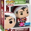 Superman avec Chandail Noël - Flocked - T-Shirt
