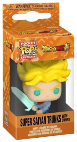 Super Saiyan Trunks avec l'épée de l'espoir - Porte-clés