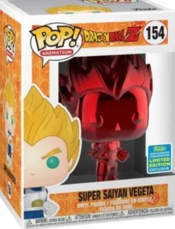 Super Saiyan Vegeta - Chromé rouge