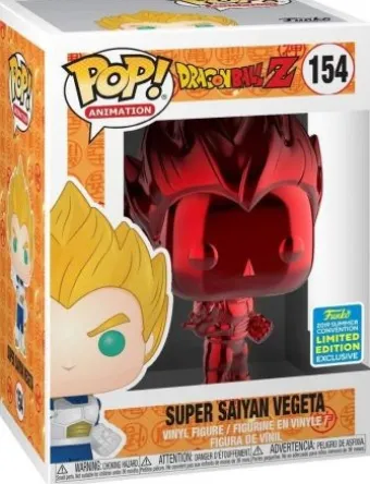 Super Saiyan Vegeta - Chromé rouge