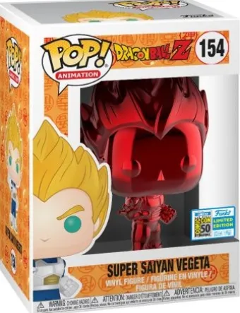 Super Saiyan Vegeta - Chromé rouge