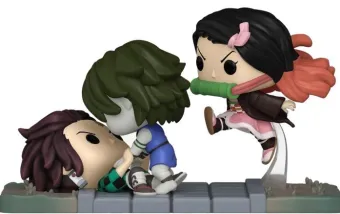 Tanjiro et Nezuko vs Le Démon du Temple