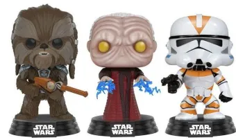 Tarfful, Unhooded Emperor, & Utapau Clone Trooper