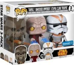 Tarfful, Unhooded Emperor, & Utapau Clone Trooper