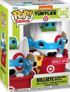 Target Bullseye en masque de ninja avec Léo