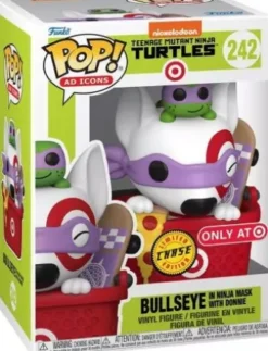 Target Bullseye en masque de ninja avec Léo