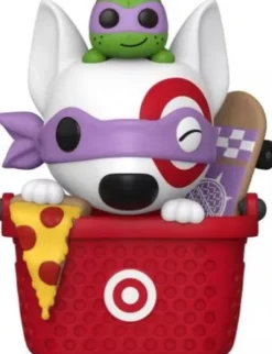 Target Bullseye en masque de ninja avec Léo