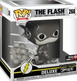The Flash (Jim Lee Deluxe) (Black & White) - T-Shirt