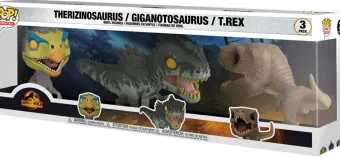 Therizinosaurus - T-Rex - Giganotosaurus - Pack