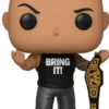 The Rock avec ceinture de champion