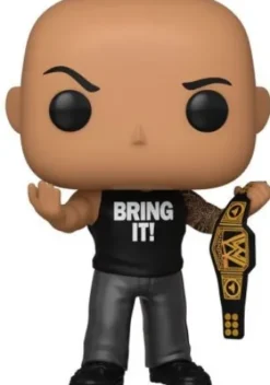 The Rock avec ceinture de champion