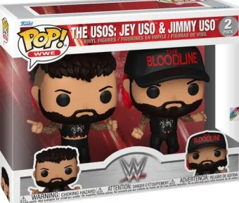 The Usos : Jey Uso & Jimmy Uso - 2 Pack