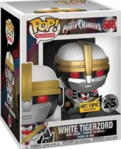 Tigerzord Blanc - 15 cm