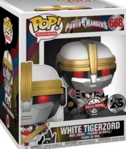 Tigerzord Blanc - 15 cm