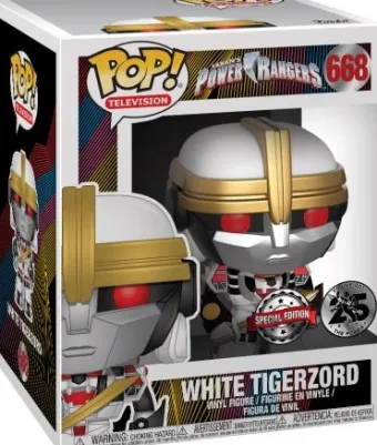 Tigerzord Blanc - 15 cm