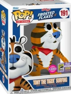 Tony Le Tigre Surfeur - Flocked