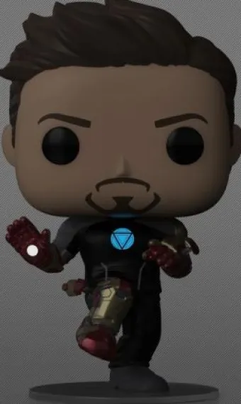 Tony Stark - Glow in the Dark