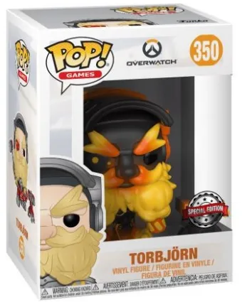 Torbjorn avec tourelle - Skin du Noyau fondu