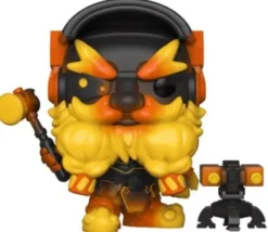 Torbjorn avec tourelle - Skin du Noyau fondu