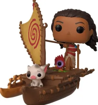 Vaiana, Hei Hei & Pua sur bateau