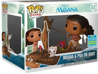 Vaiana, Hei Hei & Pua sur bateau