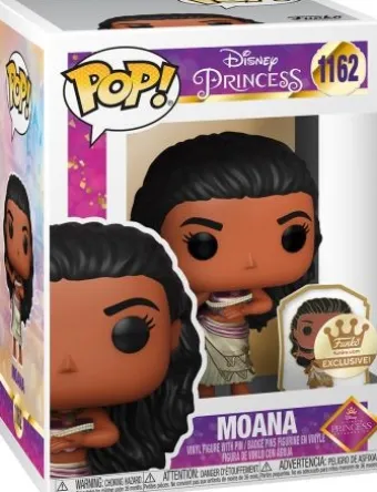 Vaiana Métallique sticker doré