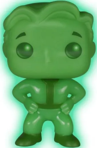 Vault Boy Vert - Brillant dans le noir