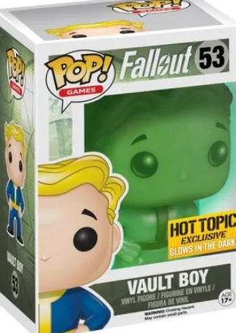 Vault Boy Vert - Brillant dans le noir