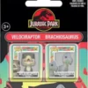 Velociraptor & Brachiosaurus - Pack Bitty Pop