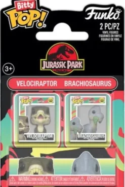 Velociraptor & Brachiosaurus - Pack Bitty Pop