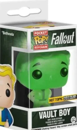 Vert Vault Boy - Brillant dans le noir
