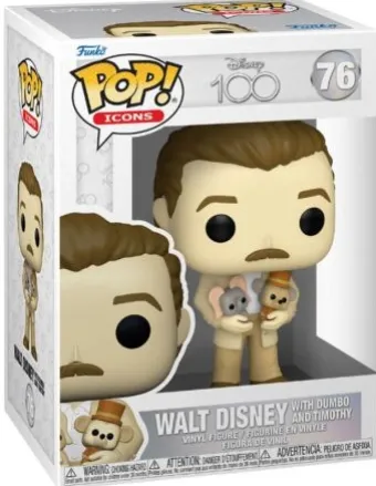 Walt Disney avec Dumbo & Timothée